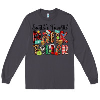 Smoke santa s favorite bank teller Long Sleeve Tee - MaliasSmallBusiness