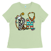 Matcha rn nurse Ladies Tee - CowhideDigitalArt