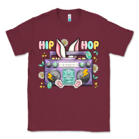 Burgundy hip hop easter Classic Tee - MaliasSmallBusiness