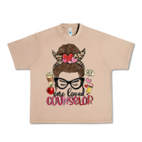 Burro messy bun one loved counselor Urban Heavy Tee - MaliasSmallBusiness