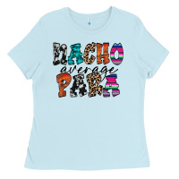 Baby Blue nacho para Ladies Tee - RacoonDesign