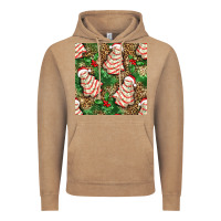 Vintage Coffee Christmas tree cakes Vintage Hoodie - NancyCooperArtShop