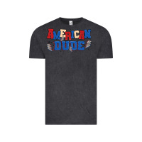 Vintage Black american dude Vintage Tee - MaliasSmallBusiness