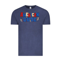Vintage Denim american dude Vintage Tee - MaliasSmallBusiness