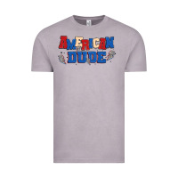 Vintage Zinc american dude Vintage Tee - MaliasSmallBusiness