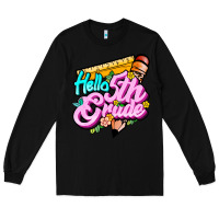 Black hello 5th grade Long Sleeve Tee - JahusDesignShop