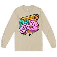 Mushroom hello 5th grade Long Sleeve Tee - JahusDesignShop