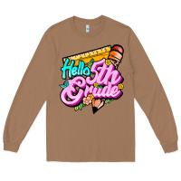 Toasted Coconut hello 5th grade Long Sleeve Tee - JahusDesignShop