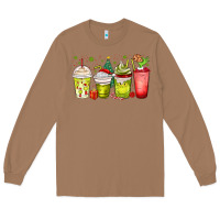 Toasted Coconut Christmas characters coffee cups Long Sleeve Tee - MaliasSmallBusiness