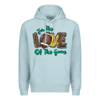 Blue Mist for the love of the game Premium Hoodie - HowdyJamesFarm