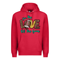 Cardinal for the love of the game Premium Hoodie - HowdyJamesFarm