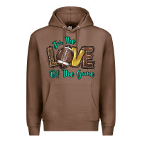 Chestnut for the love of the game Premium Hoodie - HowdyJamesFarm