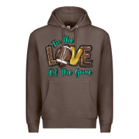 Coffee for the love of the game Premium Hoodie - HowdyJamesFarm