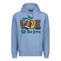 Colony Blue for the love of the game Premium Hoodie - HowdyJamesFarm