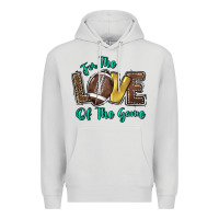 Dove Grey for the love of the game Premium Hoodie - HowdyJamesFarm