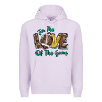 Lilac for the love of the game Premium Hoodie - HowdyJamesFarm