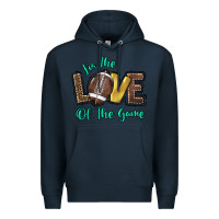 Navy for the love of the game Premium Hoodie - HowdyJamesFarm