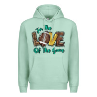 Seafoam for the love of the game Premium Hoodie - HowdyJamesFarm