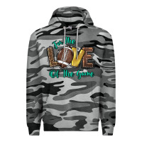 Slate Camo for the love of the game Premium Hoodie - HowdyJamesFarm