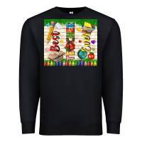 Black best teacher ever Premium Sweatshirt - TumblerDesignByShophia