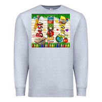Heather Grey best teacher ever Premium Sweatshirt - TumblerDesignByShophia