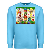Ocean Blue best teacher ever Premium Sweatshirt - TumblerDesignByShophia
