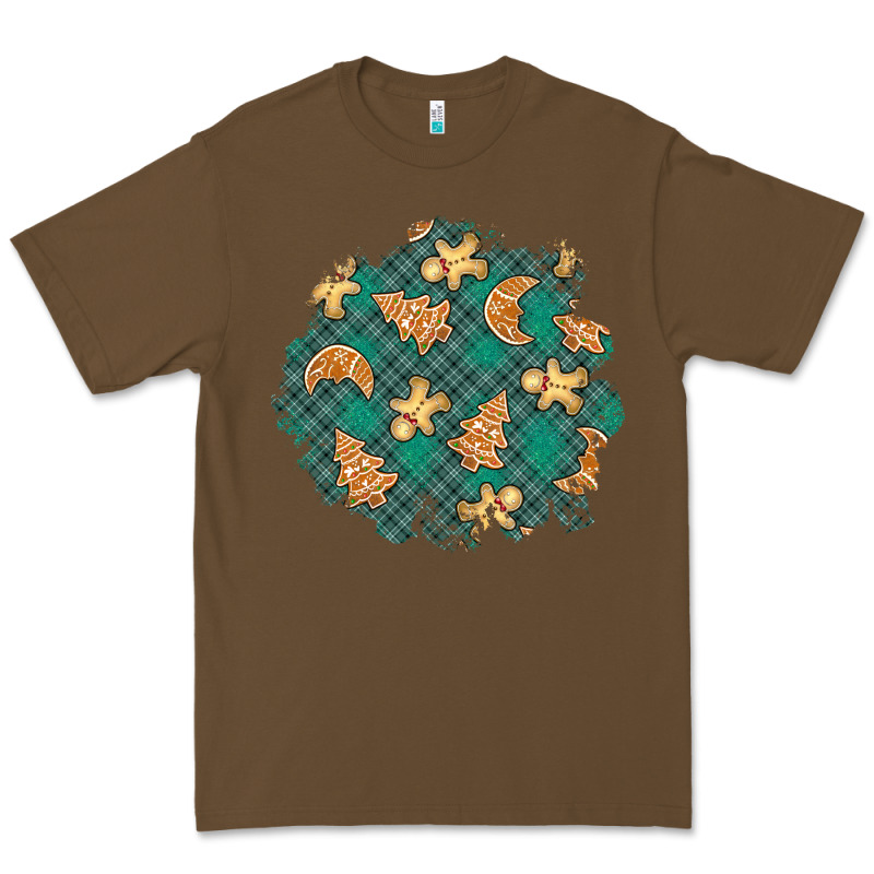 Christmas Gingerbread Cookies Patch Premium Tee by BundleAndBundleShop | Teevron