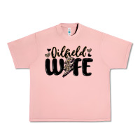 Salmon oilfield wife Urban Heavy Tee - MaliasSmallBusiness