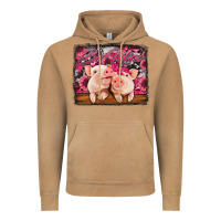 Vintage Camel be mine valentine's day pigs Vintage Hoodie - Jasminsmagicworld