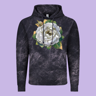 Pillow Fight Rose Vintage Hoodie Designed By Lillyallendesigns