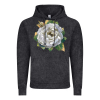Vintage Black pillow fight rose Vintage Hoodie - LillyAllenDesigns