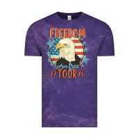 Cloud Purple freedom born free tour 1776 Vintage Tee - MaliasSmallBusiness