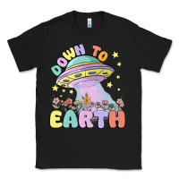 Black down to earth Classic Tee - MaliasSmallBusiness