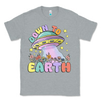 Heather Grey down to earth Classic Tee - MaliasSmallBusiness