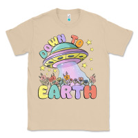 Mushroom down to earth Classic Tee - MaliasSmallBusiness