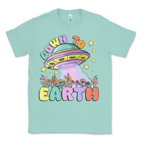 Seafoam down to earth Classic Tee - MaliasSmallBusiness