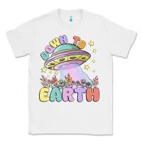 White down to earth Classic Tee - MaliasSmallBusiness