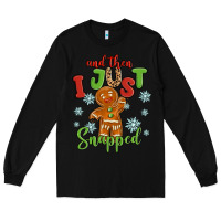 Black and then i just snnaped Long Sleeve Tee - MaliasSmallBusiness