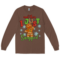Chestnut and then i just snnaped Long Sleeve Tee - MaliasSmallBusiness