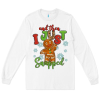 White and then i just snnaped Long Sleeve Tee - MaliasSmallBusiness