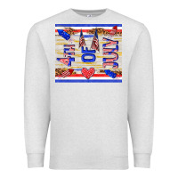 Oatmeal Heather 4 th of july Premium Sweatshirt - TumblerDesignByShophia