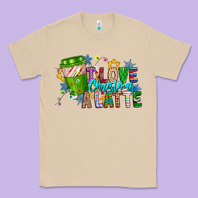 Live Christmas Latte Classic Tee Designed By Cowhidedigitalart