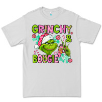 Dove Grey christmas characters and bougie Premium Tee - AdoDesignShop