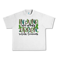 Lunar Rock in june we wear green scoliosis awareness Urban Heavy Tee - MaliasSmallBusiness
