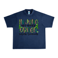 Navy in june we wear green scoliosis awareness Urban Heavy Tee - MaliasSmallBusiness
