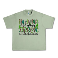 In June We Wear Green Scoliosis Awareness Urban Heavy Tee | Teevron