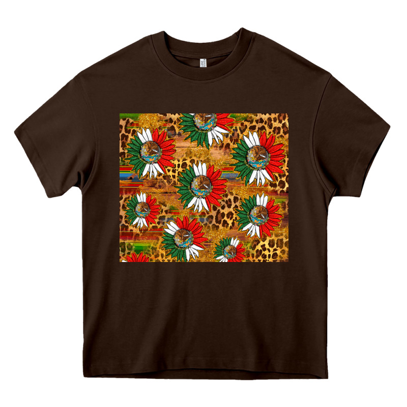 Mexico Sunflower Tumbler Heavy Core Tee by HRA Design Shop | Teevron