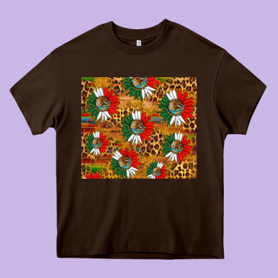 Mexico Sunflower Tumbler Heavy Core Tee Designed By Hra Design Shop