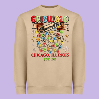Griswold Illumination Heavyweight Sweatshirt Designed By Maliassmallbusiness