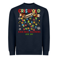 Navy griswold illumination Heavyweight Sweatshirt - MaliasSmallBusiness